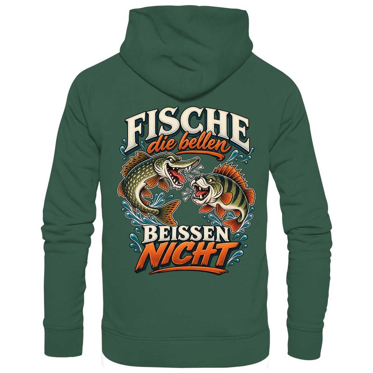 Fische die Bellen - Premium-Hoodie