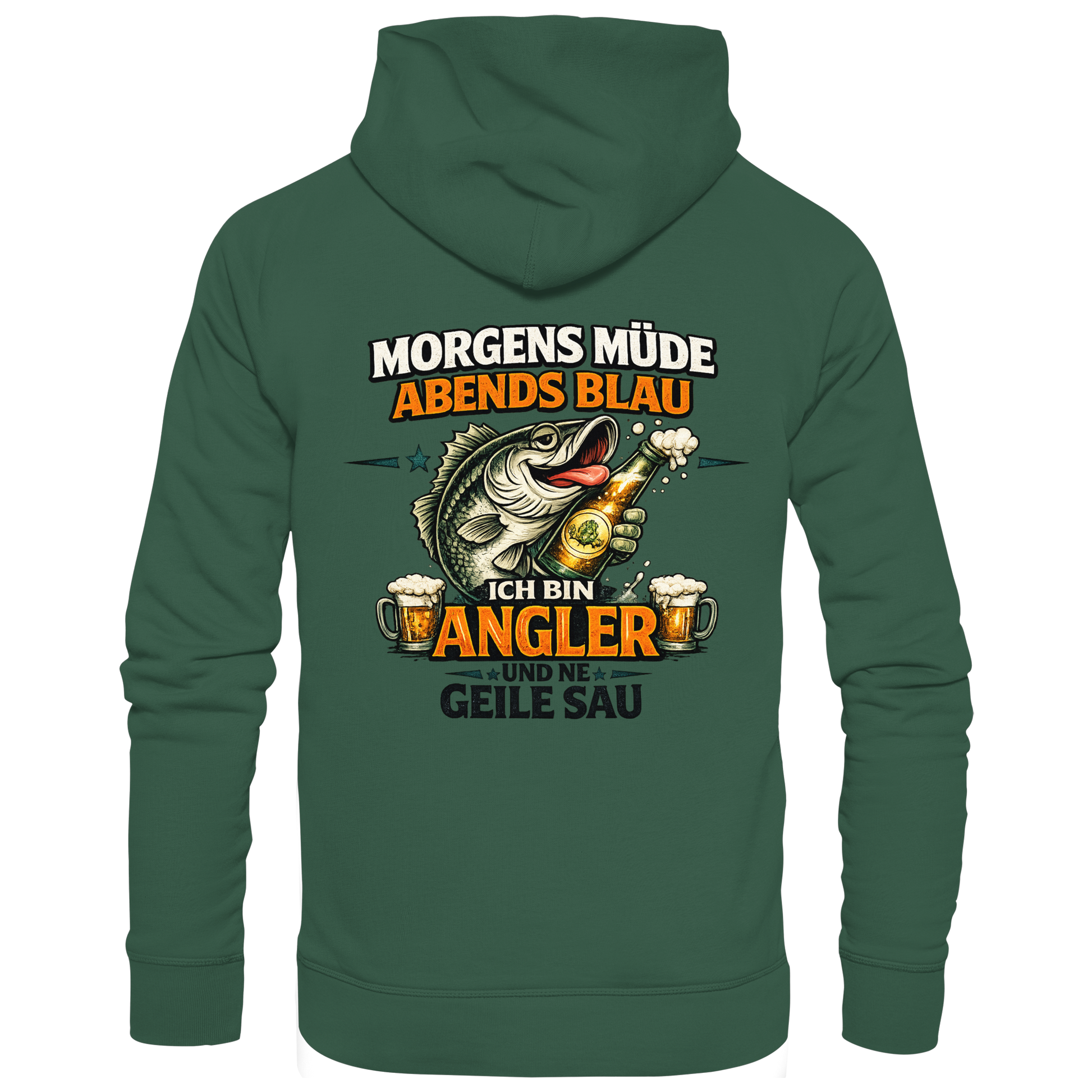 Morgens Müde - Premium Hoodie