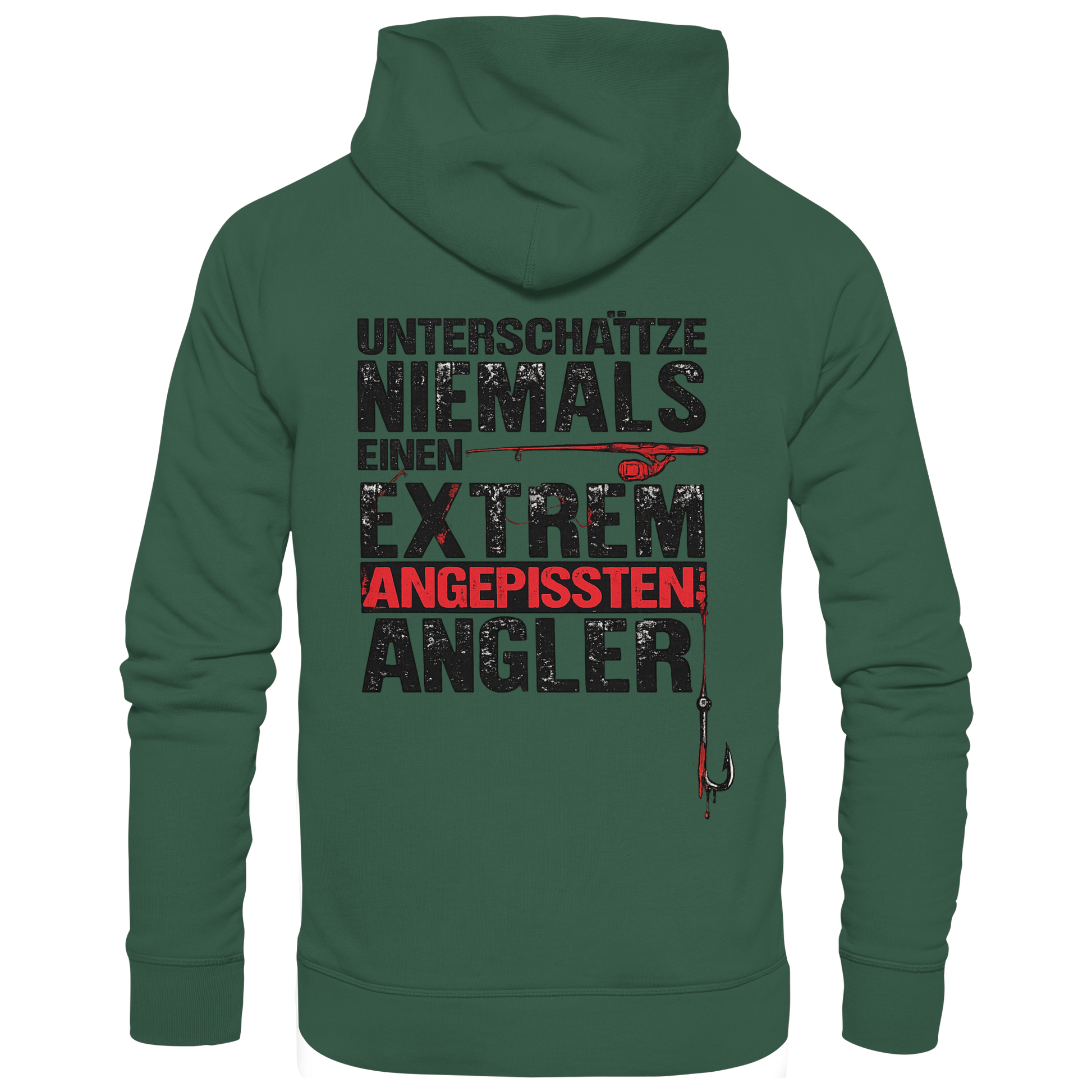 Unterschätze Niemals - Premium Hoodie