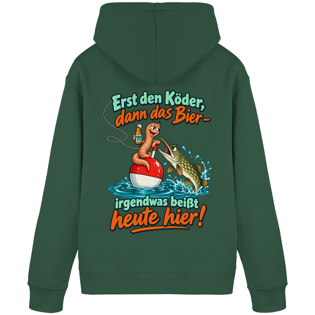 Erst der Köder - Premium Hoodie