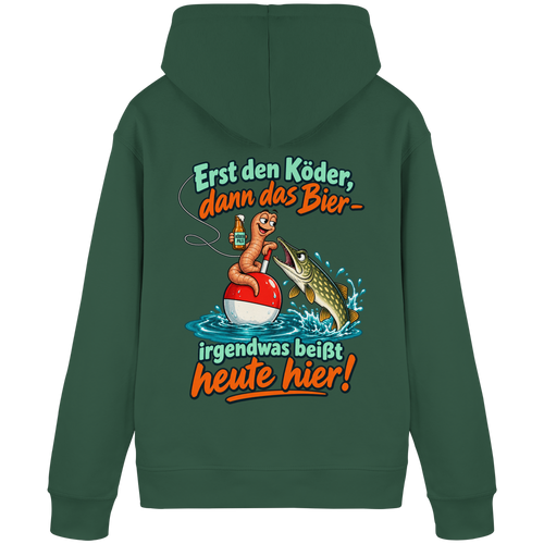 Erst der Köder - Premium-Hoodie