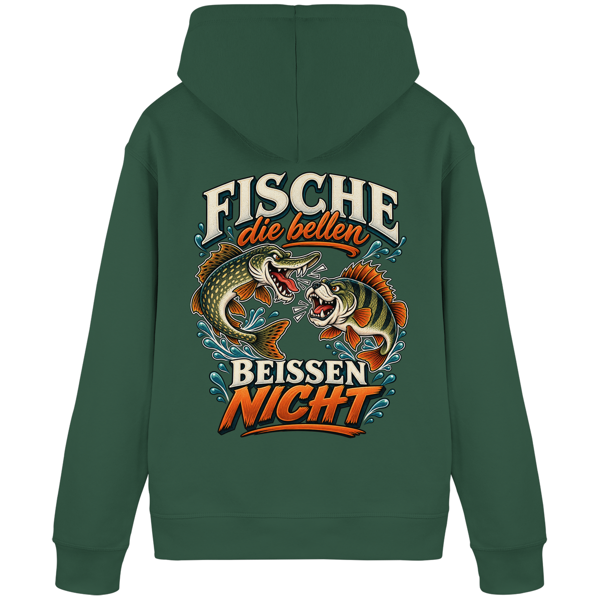 Fische die Bellen - Premium-Hoodie