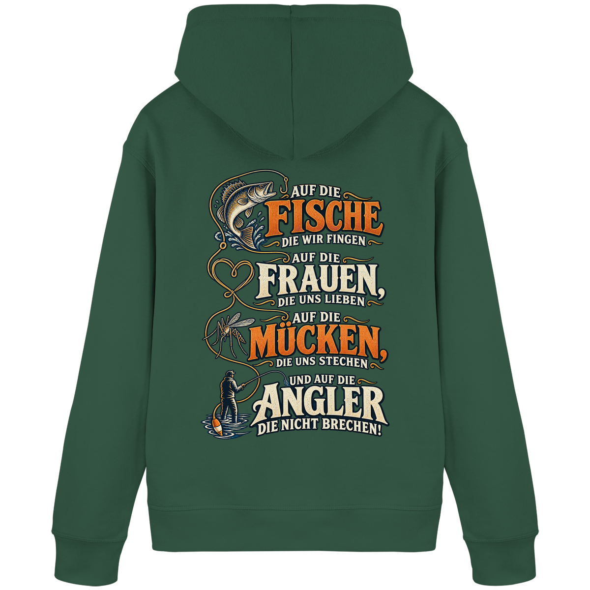 Auf Die Fische - Premium Hoodie