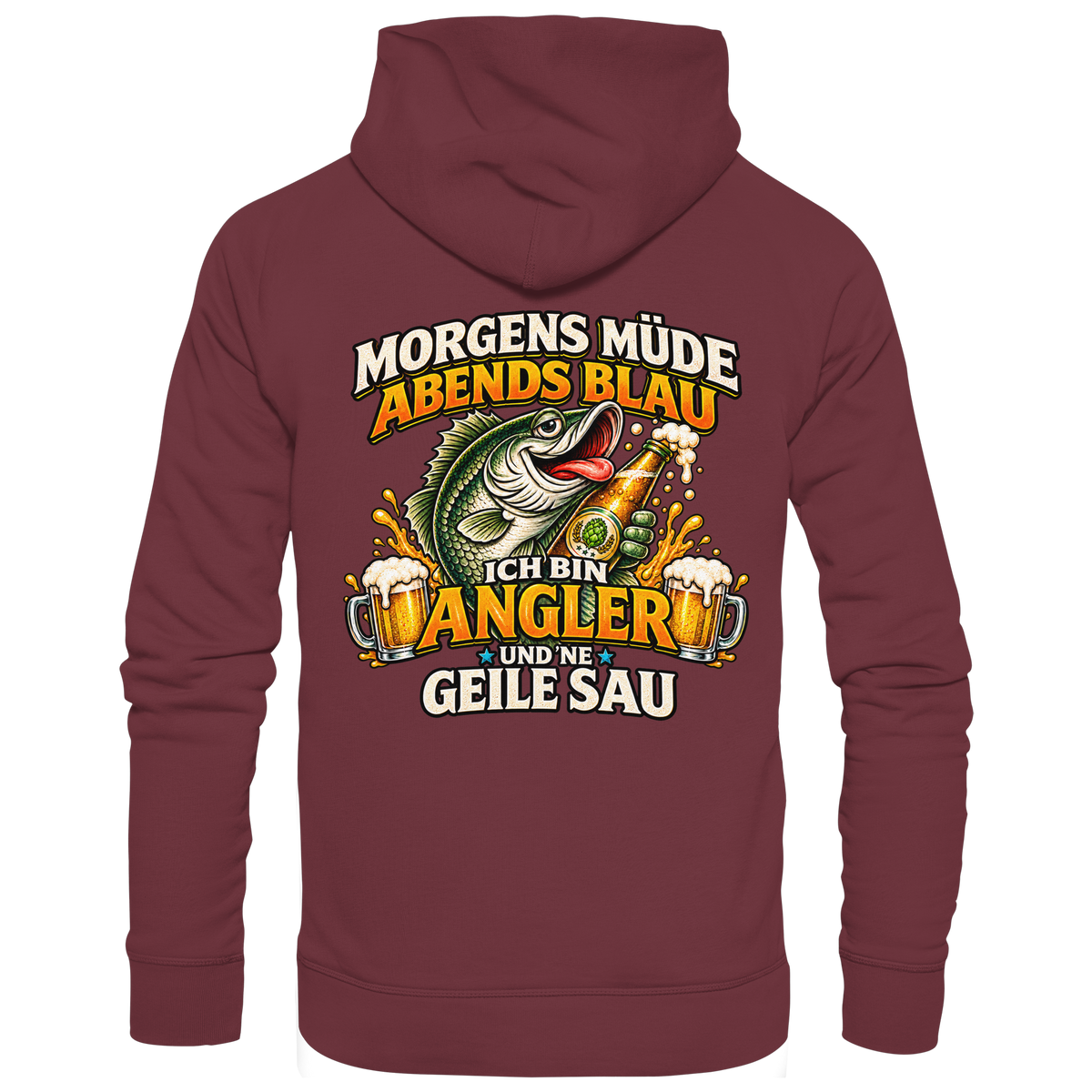 Morgens Müde - Premium-Hoodie