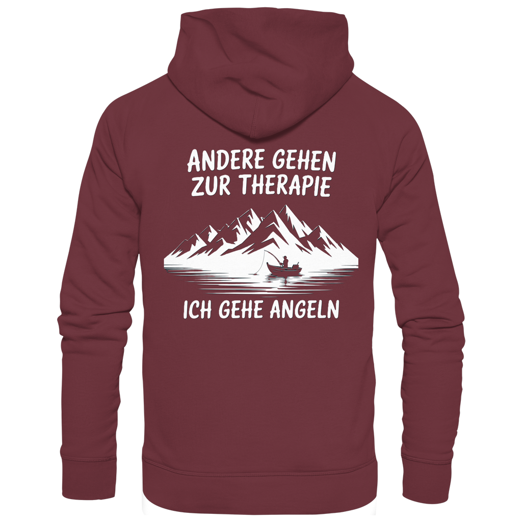 Therapie Angeln - Premium Hoodie