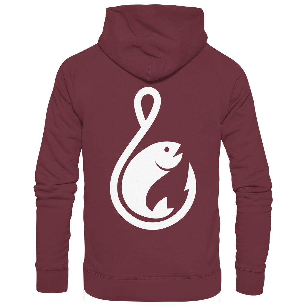 Anglerfreunde Logo - Premium Hoodie
