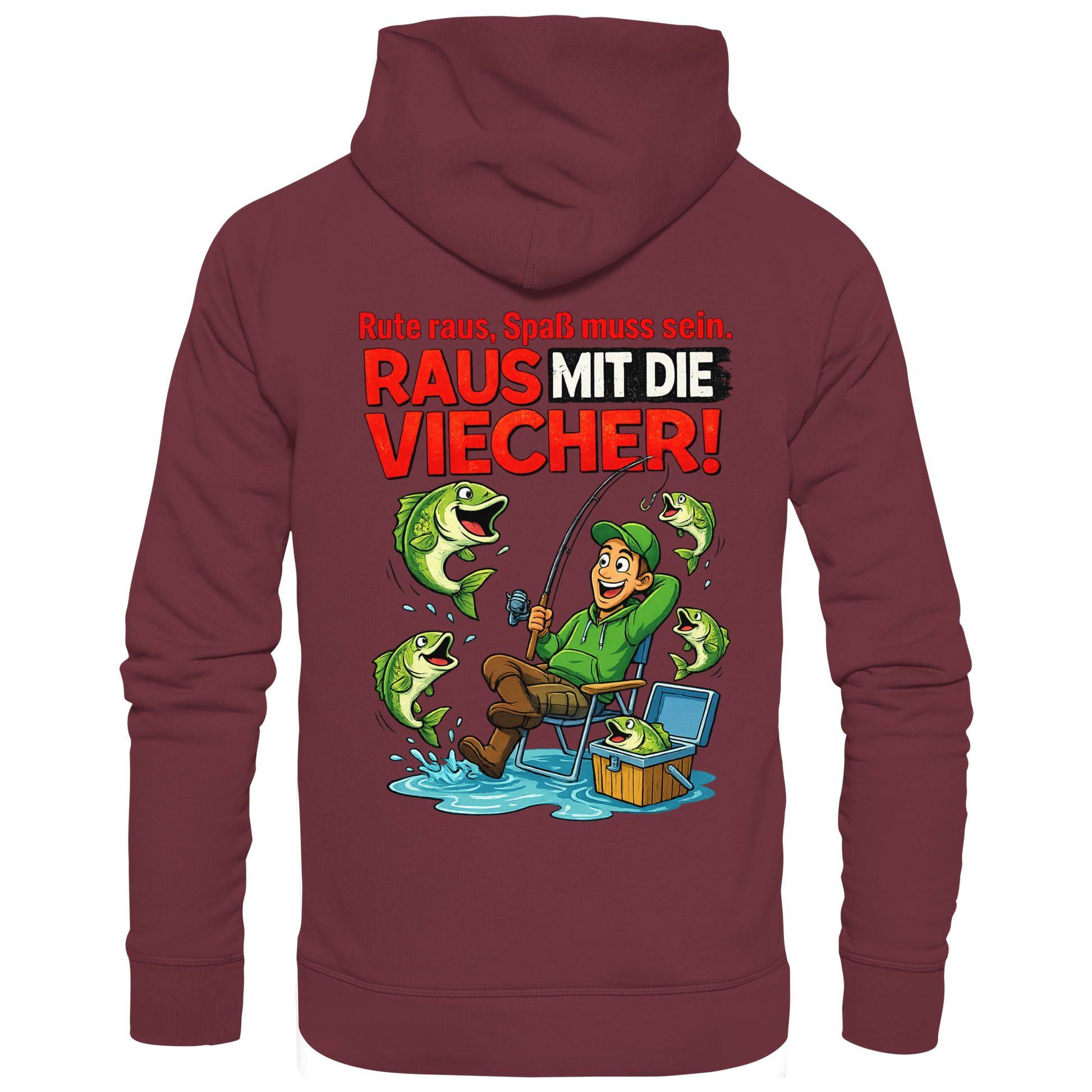 Raus Mit Die Viecher  - Premium Hoodie