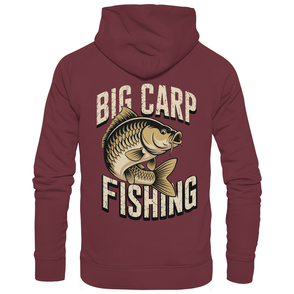 Big Carp Fishing - Premium Hoodie
