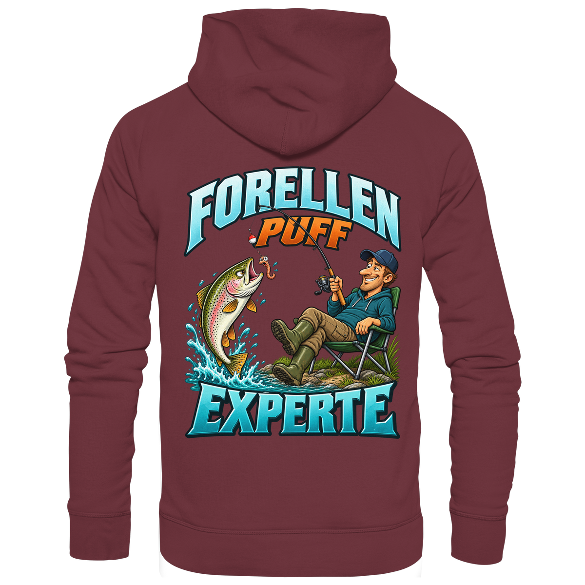 Forellen Puff Experte - Premium-Hoodie