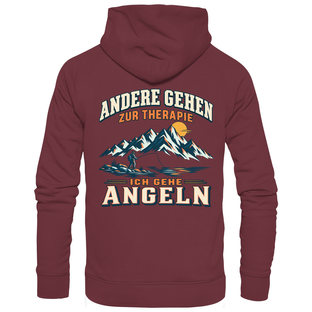 Therapie Angeln - Premium-Hoodie
