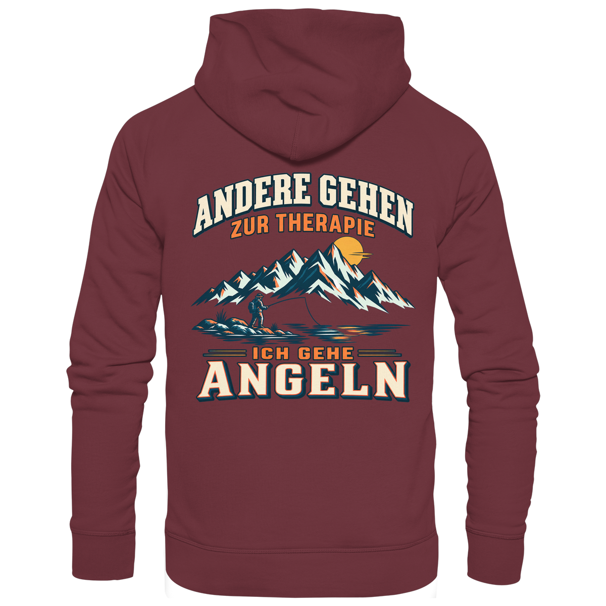 Therapie Angeln - Premium-Hoodie