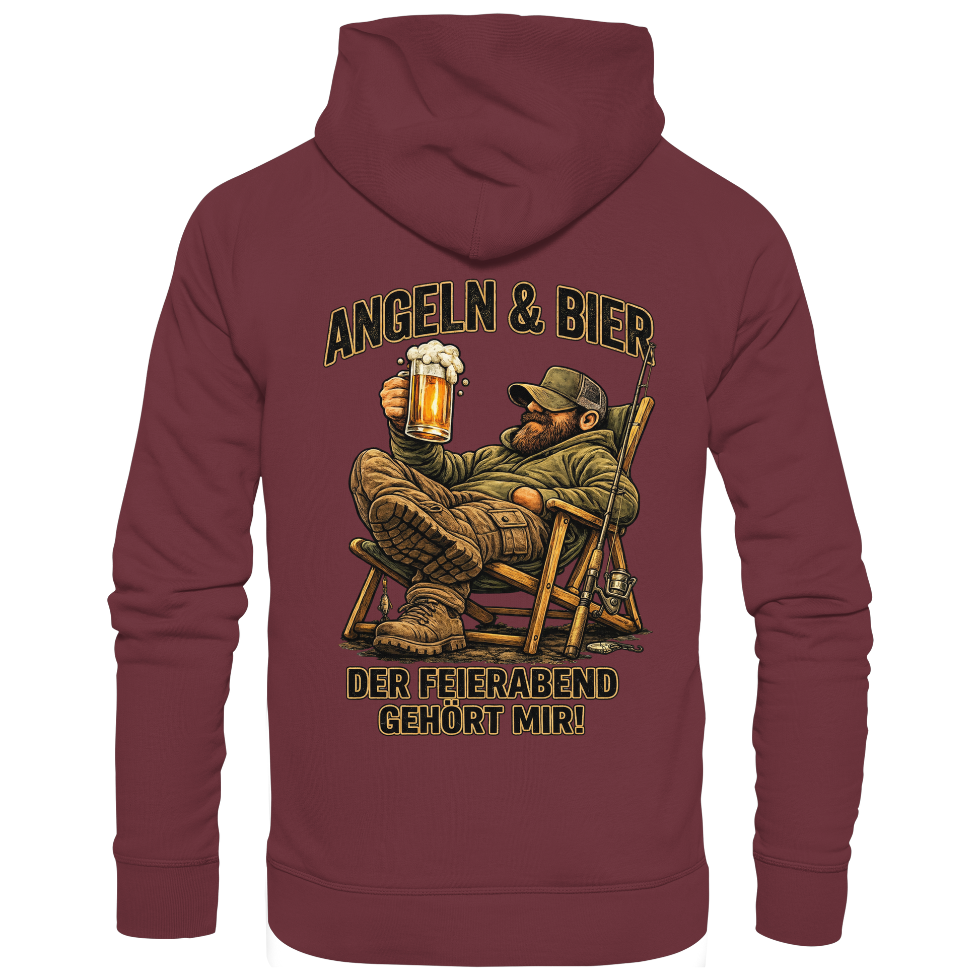 Angeln & Bier - Premium Hoodie