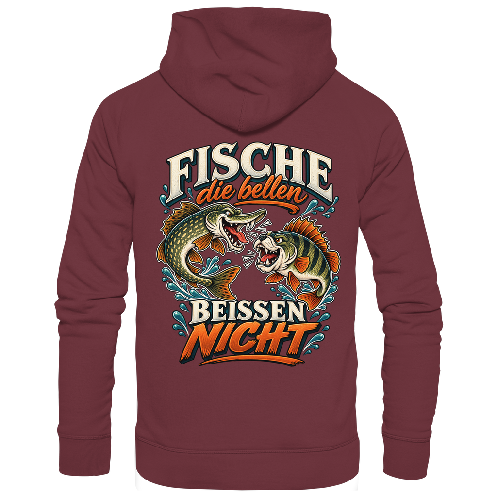 Fische die Bellen - Premium-Hoodie