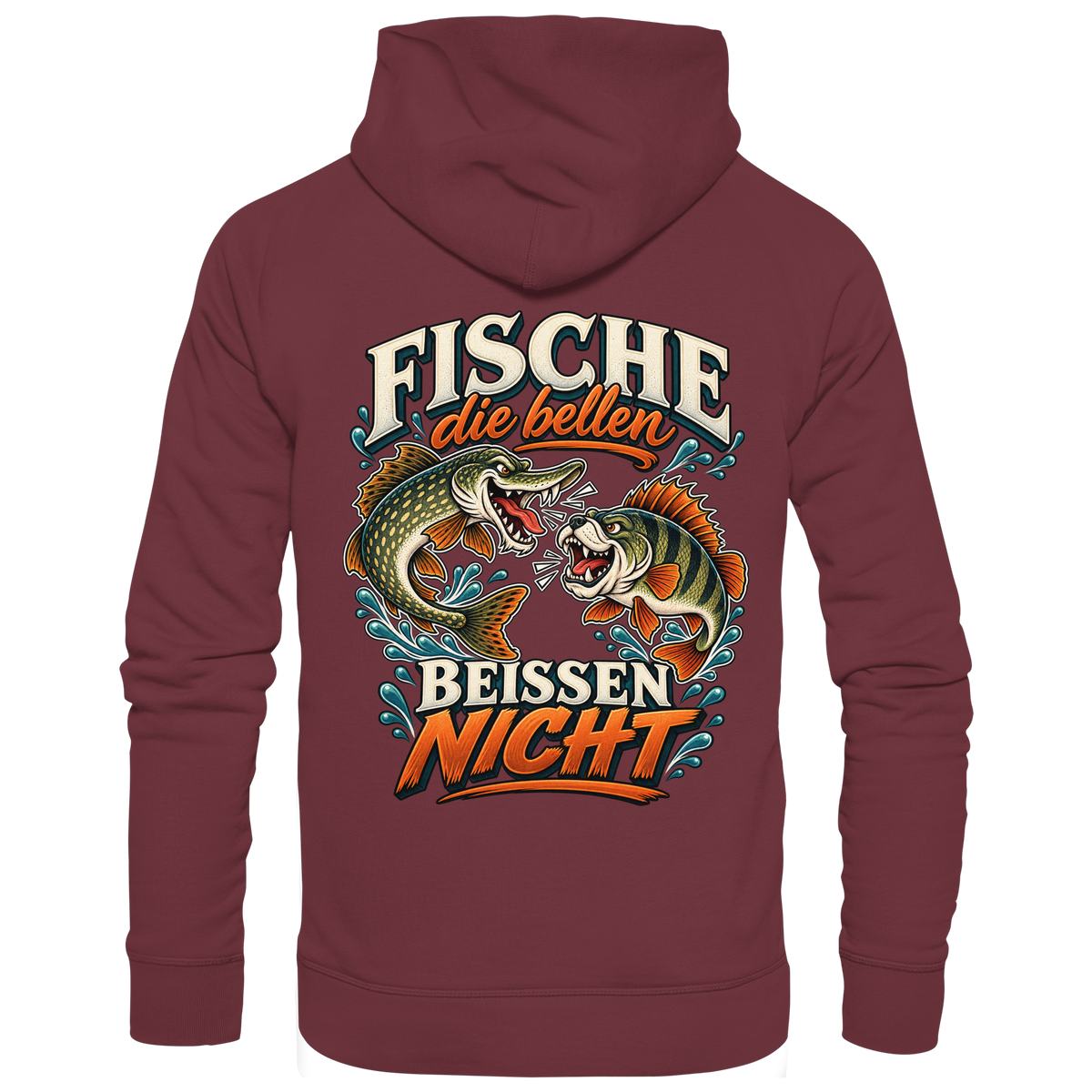 Fische die Bellen - Premium-Hoodie