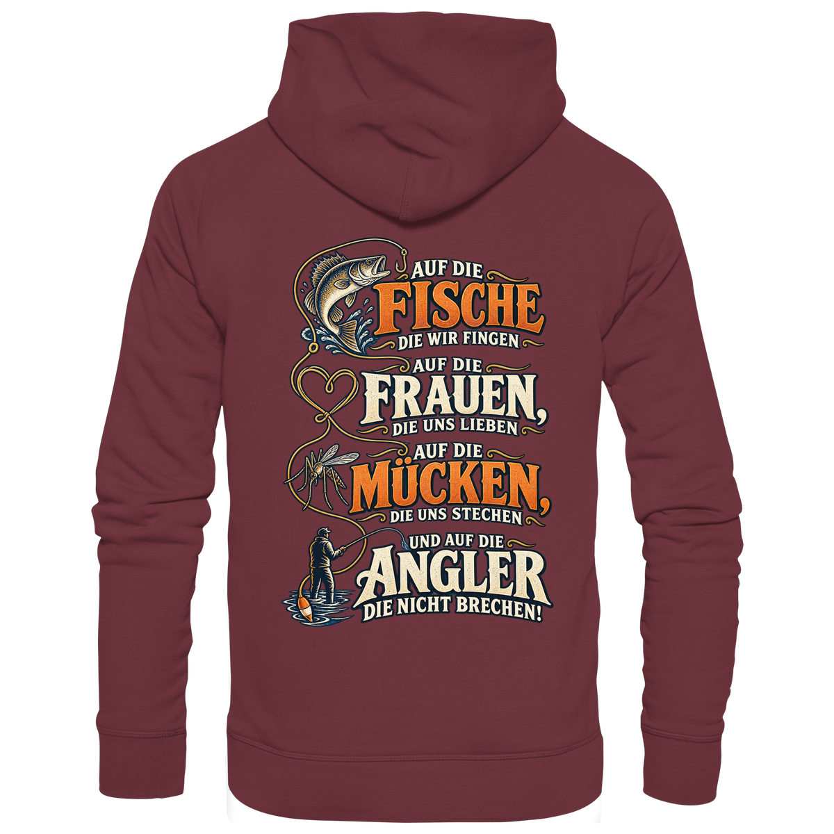 Auf Die Fische - Premium Hoodie