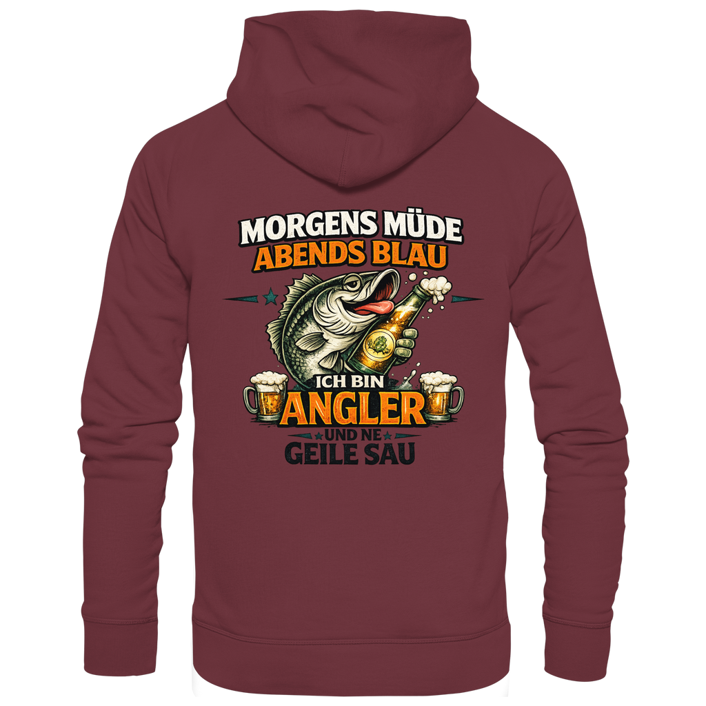 Morgens Müde - Premium Hoodie