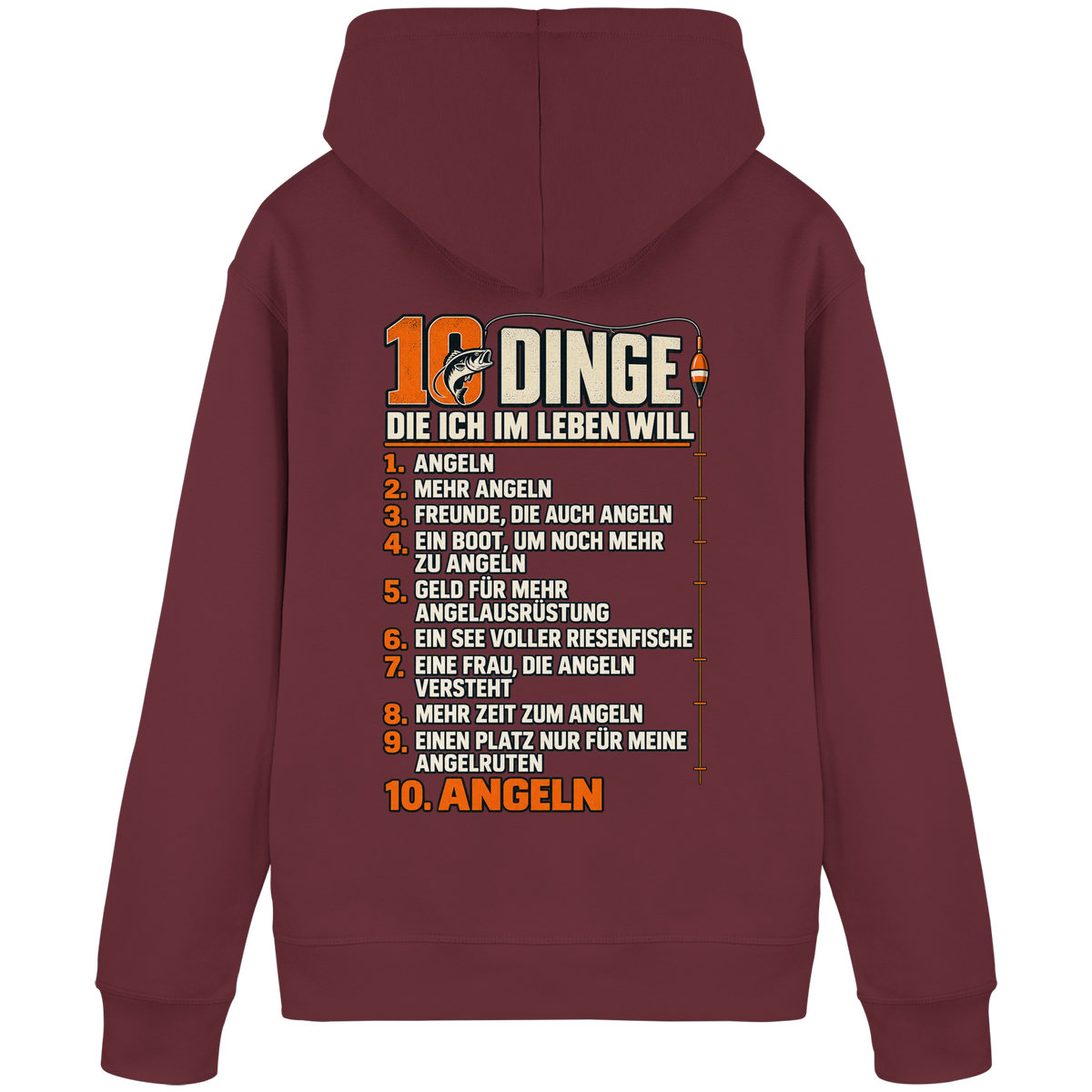 10 Dinge - Premium-Hoodie
