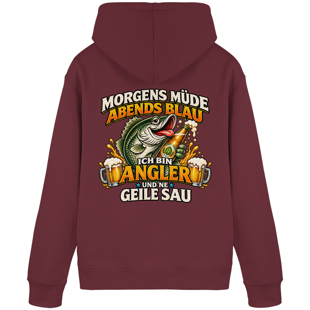 Morgens Müde - Premium-Hoodie