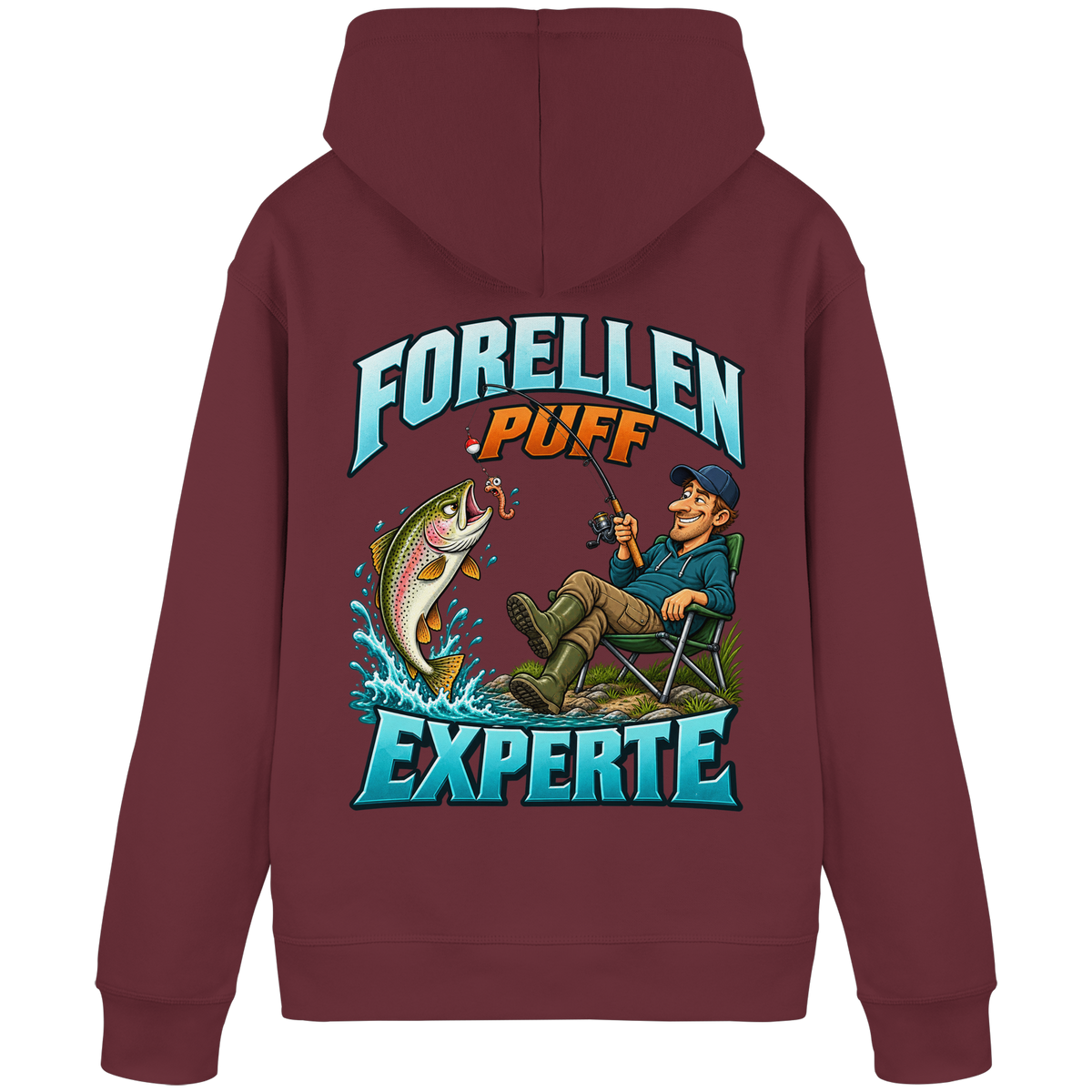 Forellen Puff Experte - Premium-Hoodie