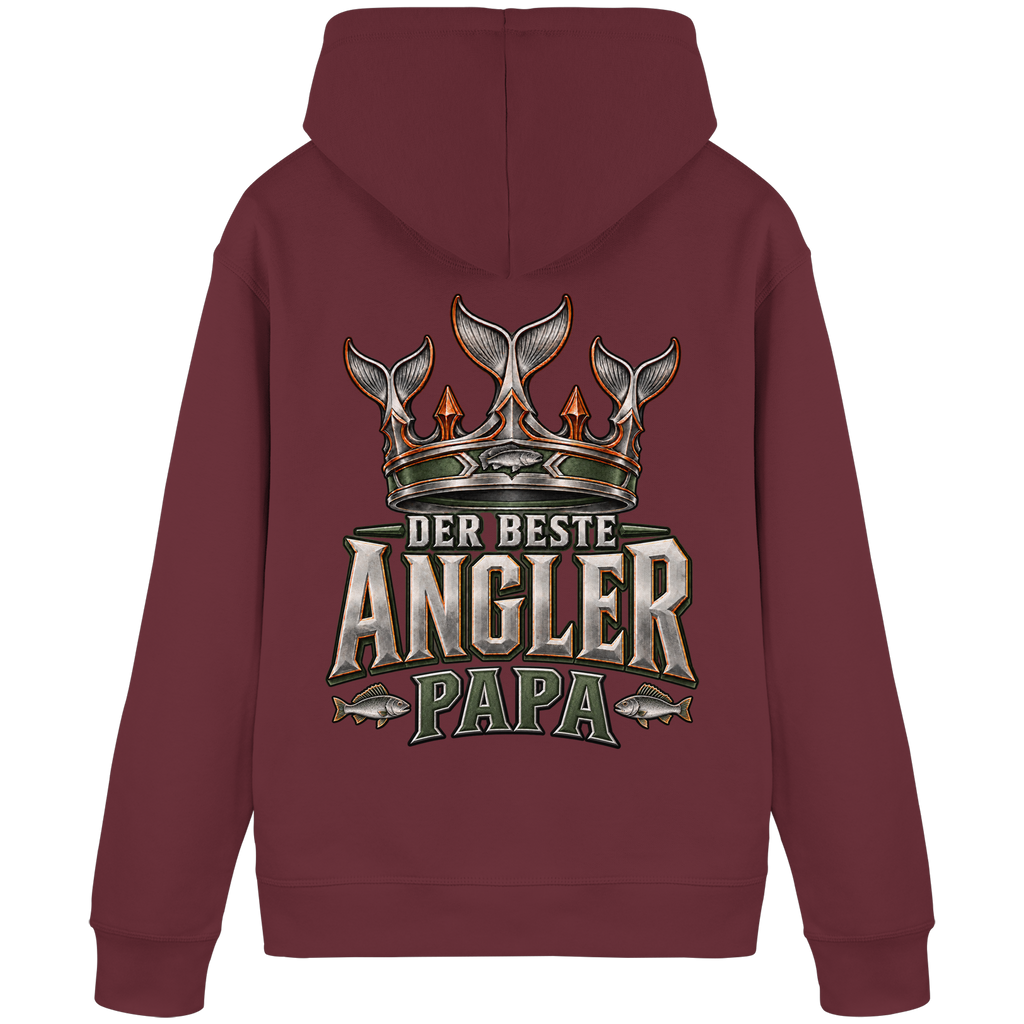 Der Beste Angler Papa - Premium-Hoodie