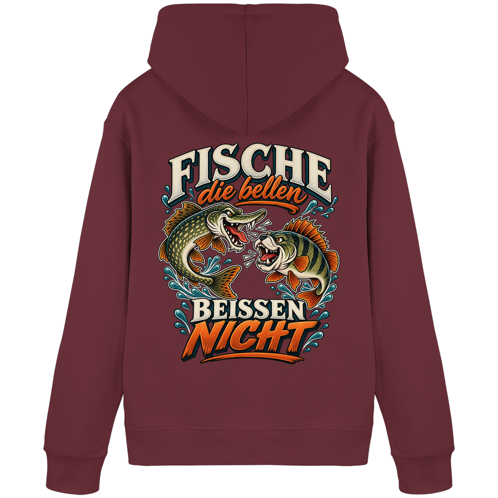 Fische die Bellen - Premium-Hoodie