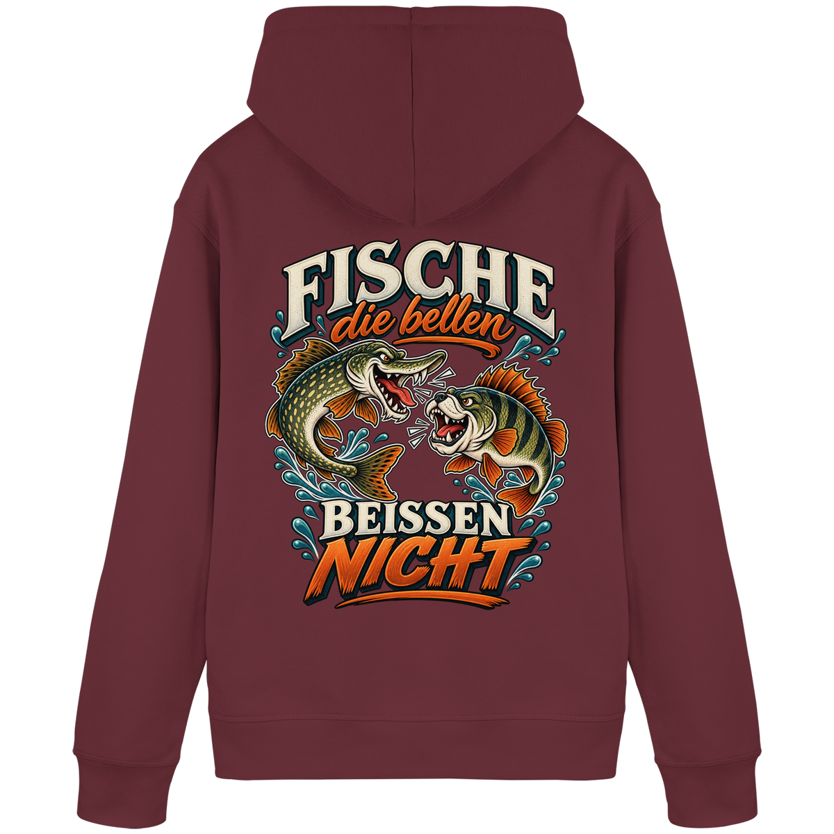 Fische die Bellen - Premium-Hoodie