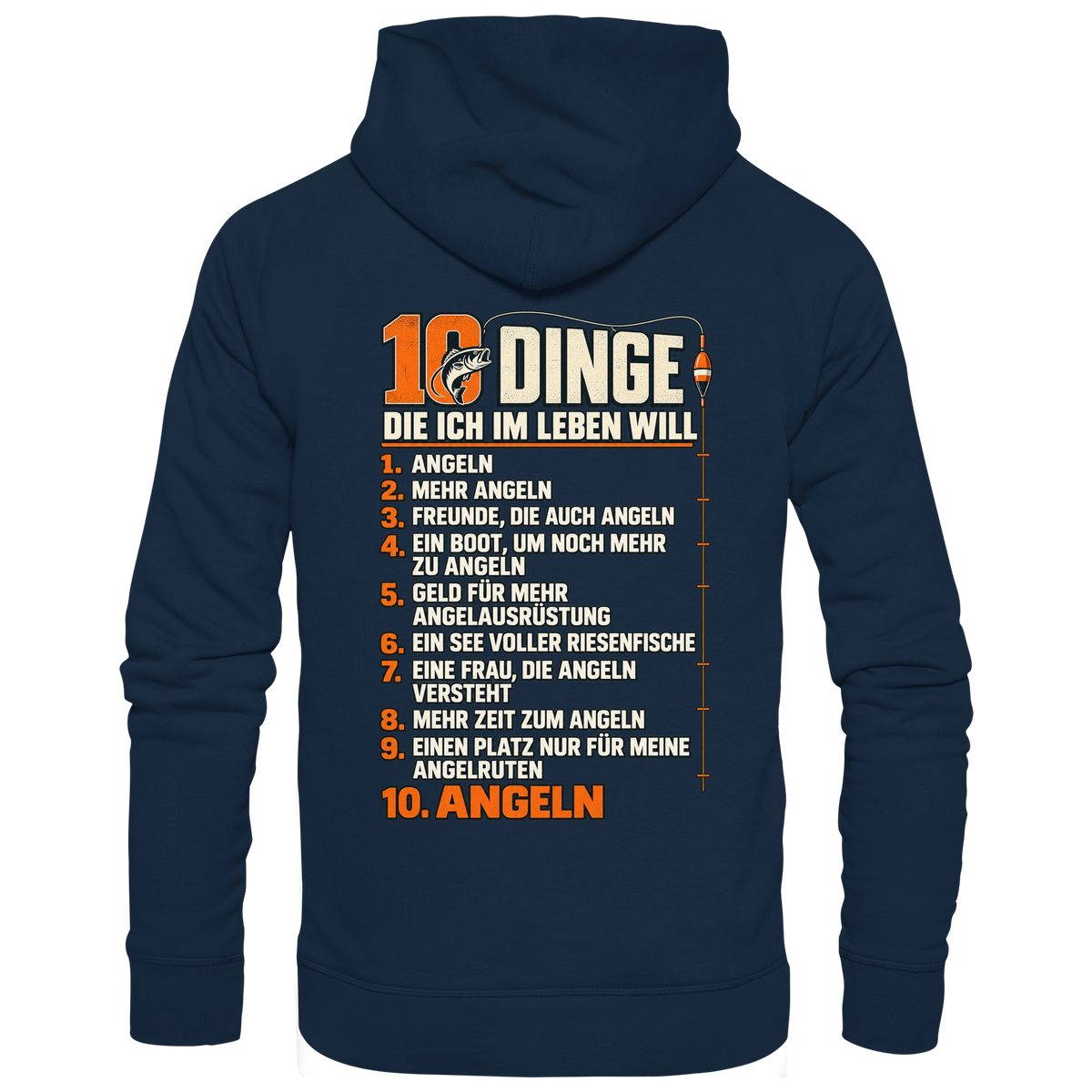 10 Dinge - Premium-Hoodie