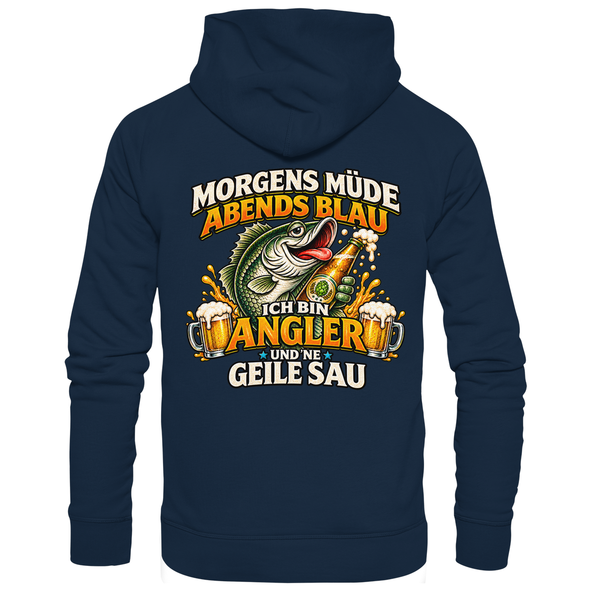 Morgens Müde - Premium-Hoodie