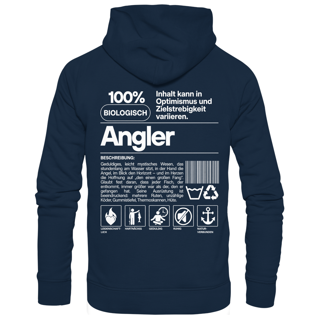 100% Angler - Premium Hoodie