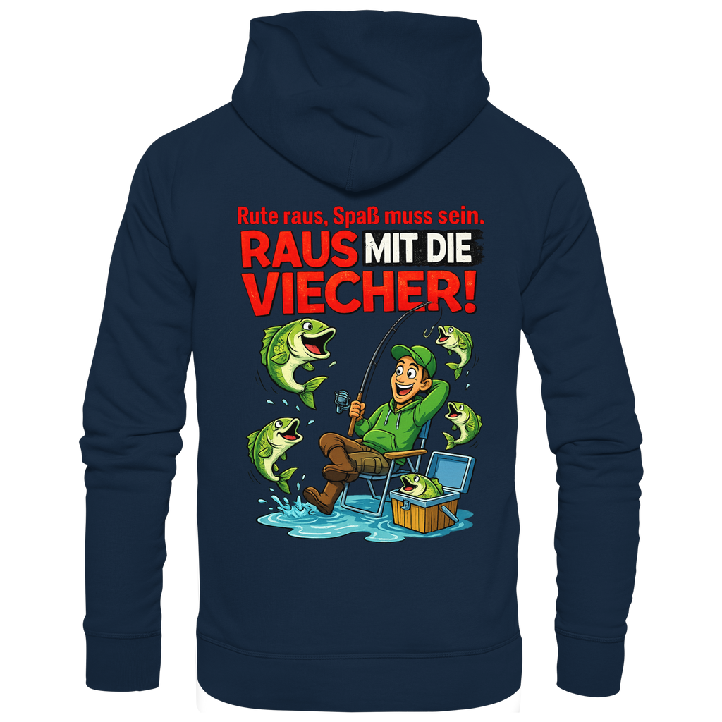 Raus Mit Die Viecher  - Premium Hoodie