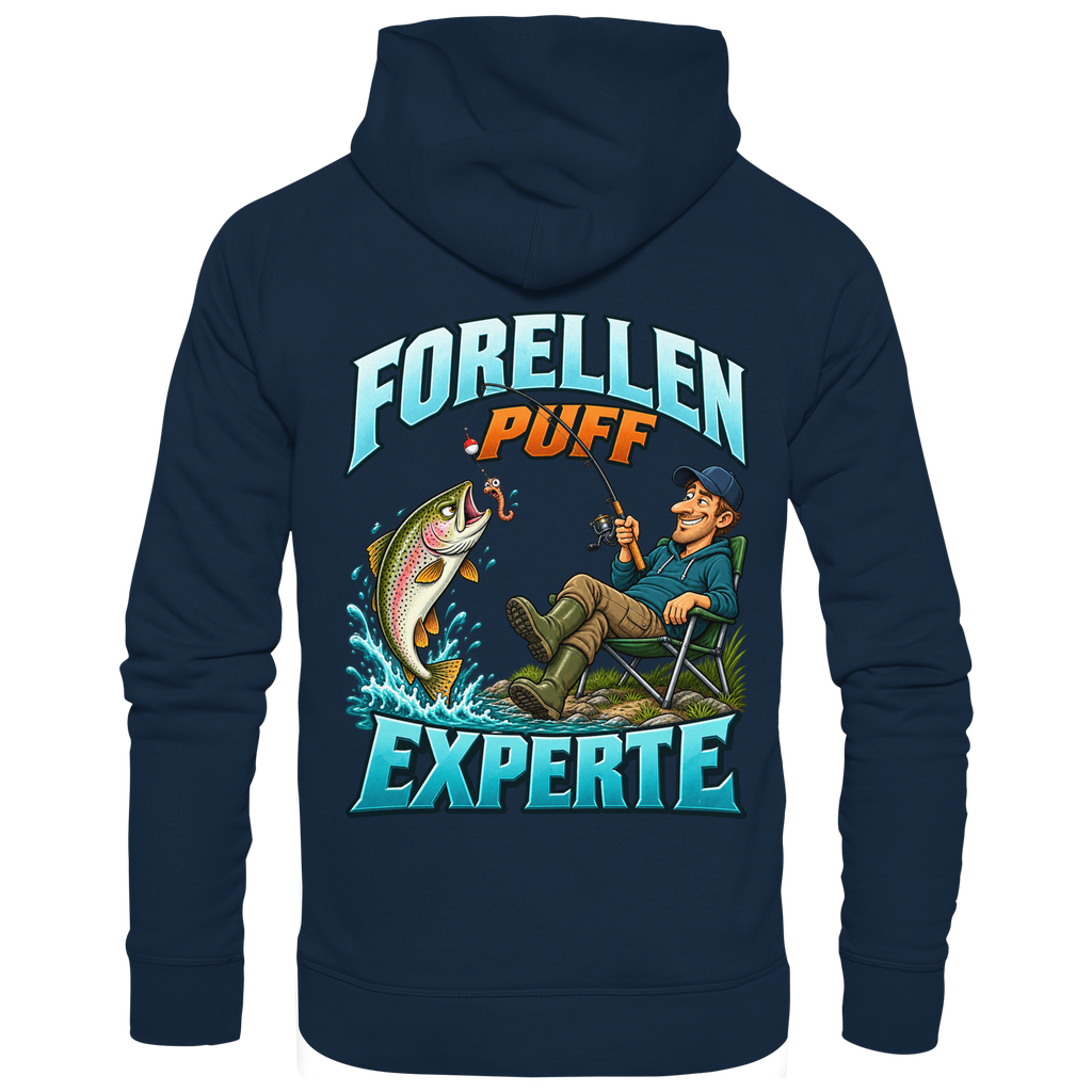 Forellen Puff Experte - Premium-Hoodie