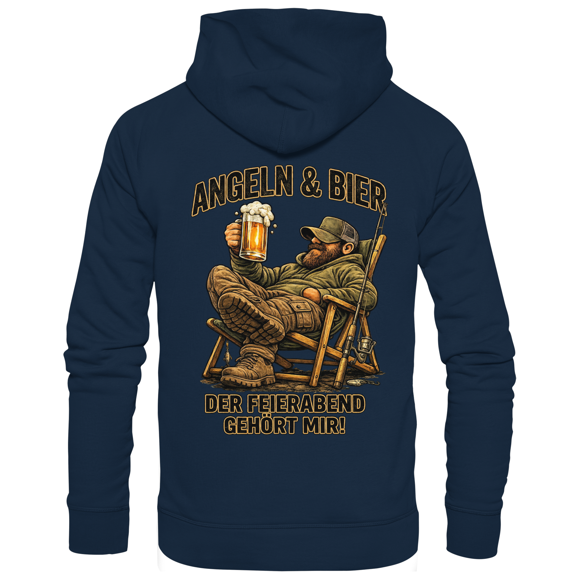Angeln & Bier - Premium Hoodie