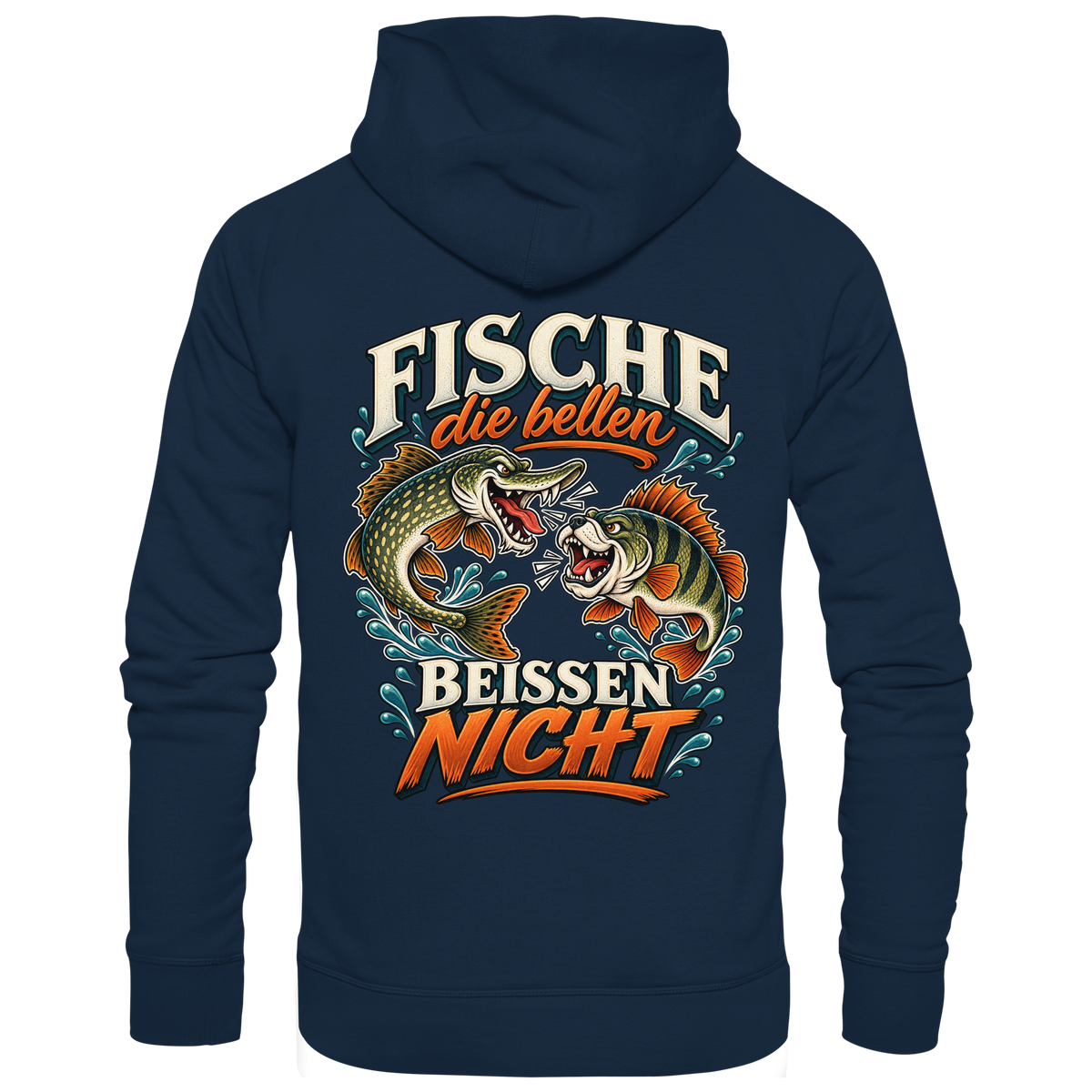 Fische die Bellen - Premium-Hoodie