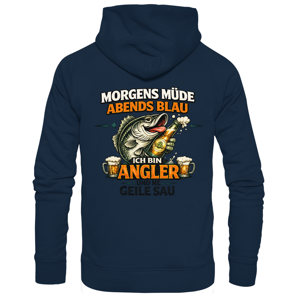 Morgens Müde - Premium Hoodie