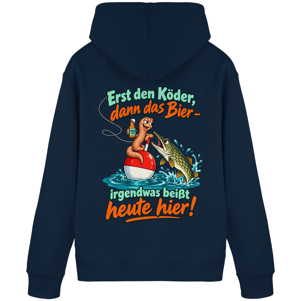 Erst der Köder - Premium Hoodie