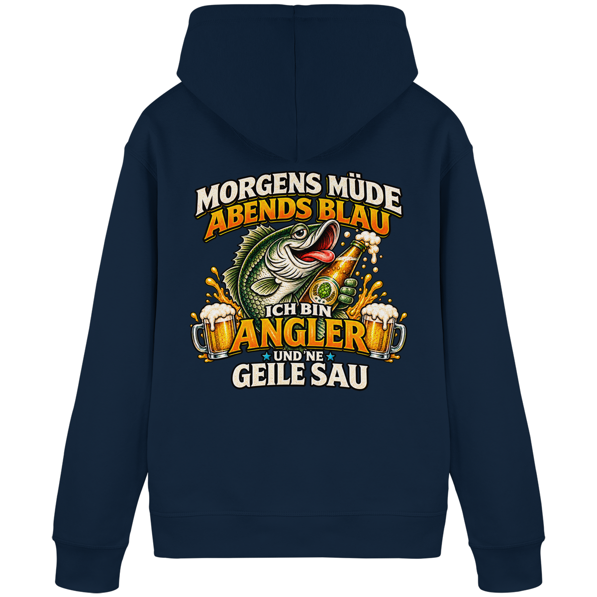 Morgens Müde - Premium-Hoodie