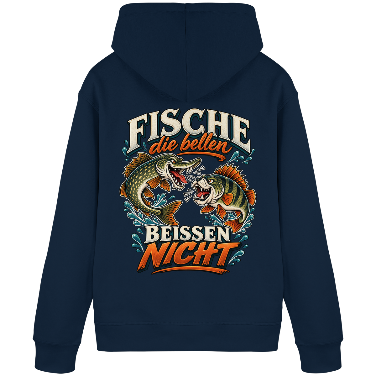 Fische die Bellen - Premium-Hoodie