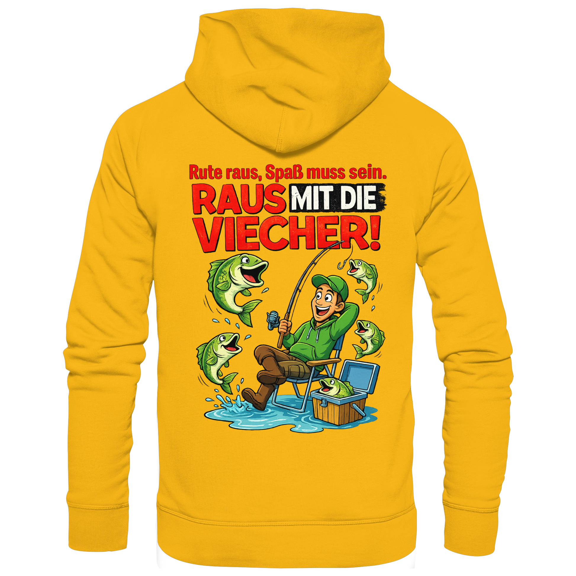 Raus Mit Die Viecher  - Premium Hoodie