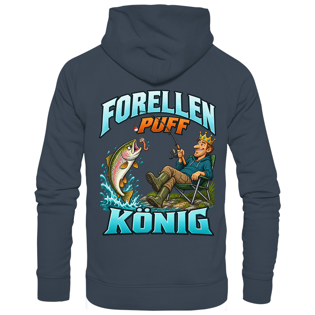 Forellen Puff König - Premium-Hoodie