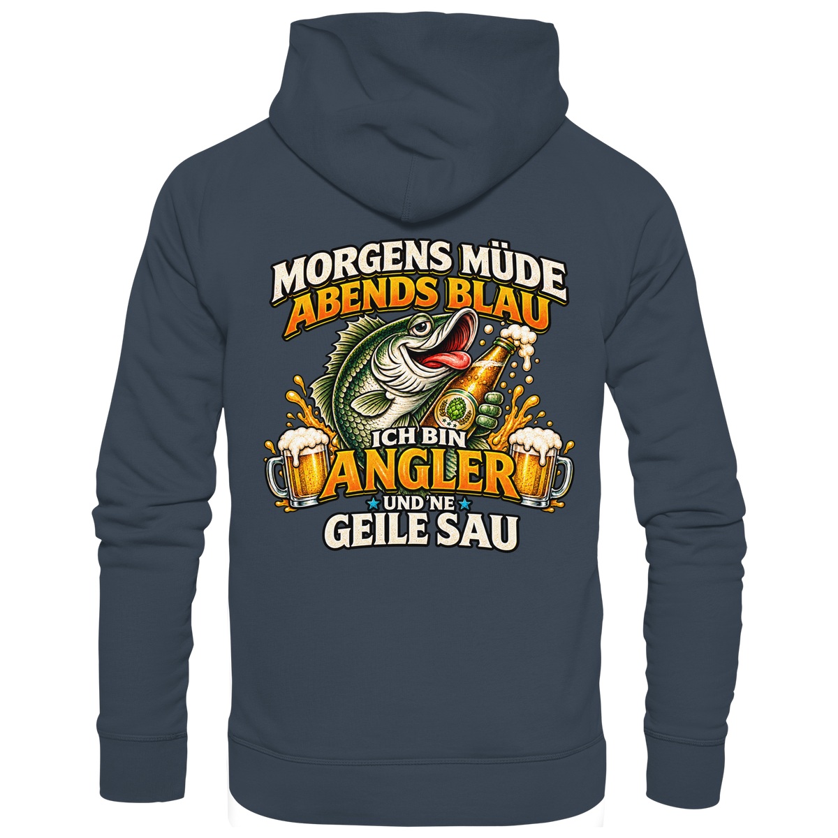 Morgens Müde - Premium-Hoodie