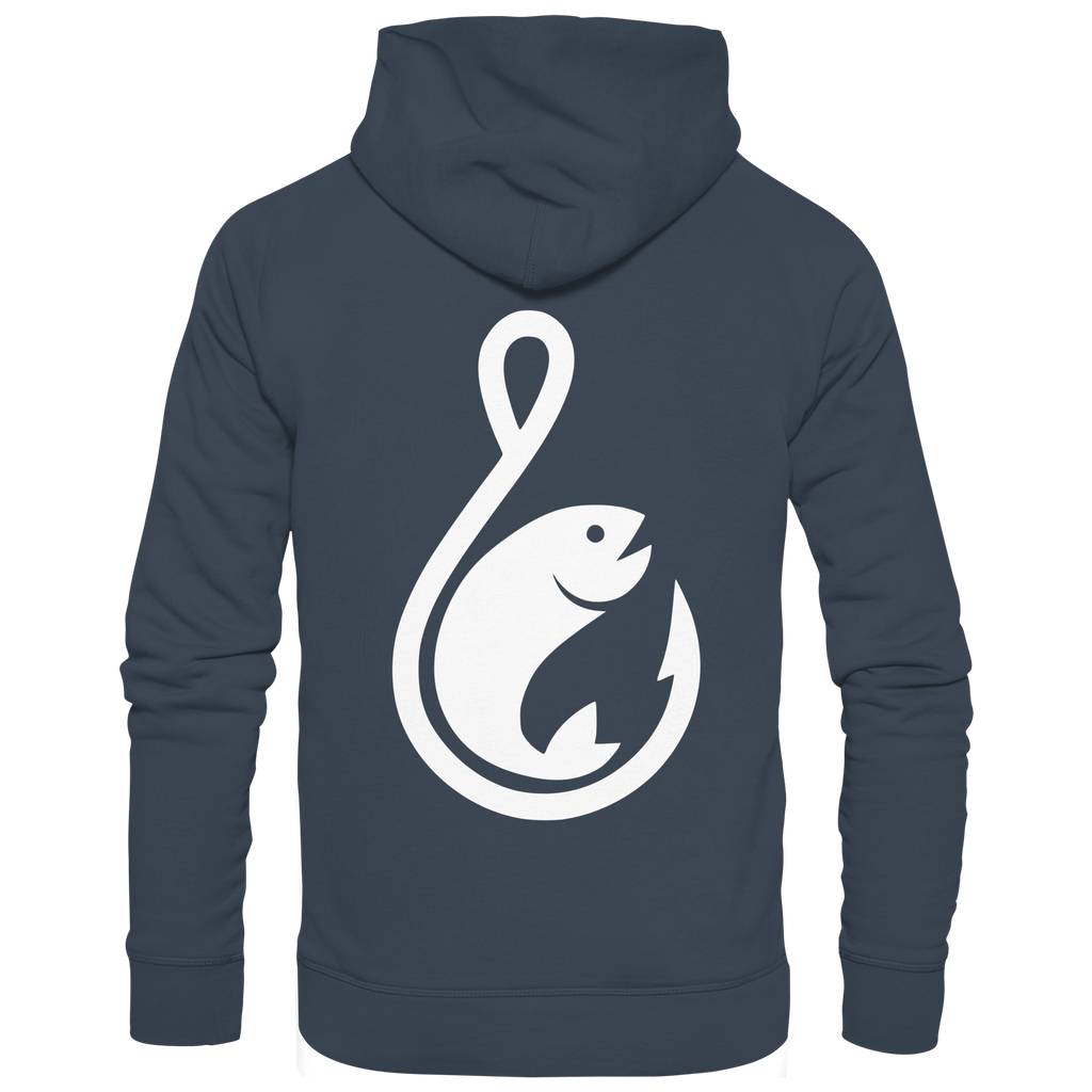Anglerfreunde Logo - Premium Hoodie