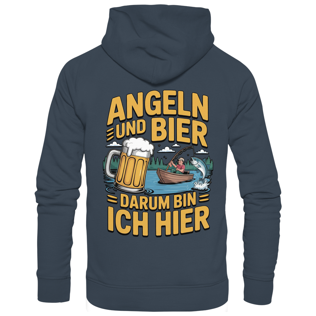 Angeln und Bier  - Premium Hoodie