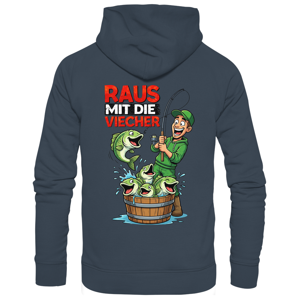 Raus Mit Die Viecher - Premium Hoodie