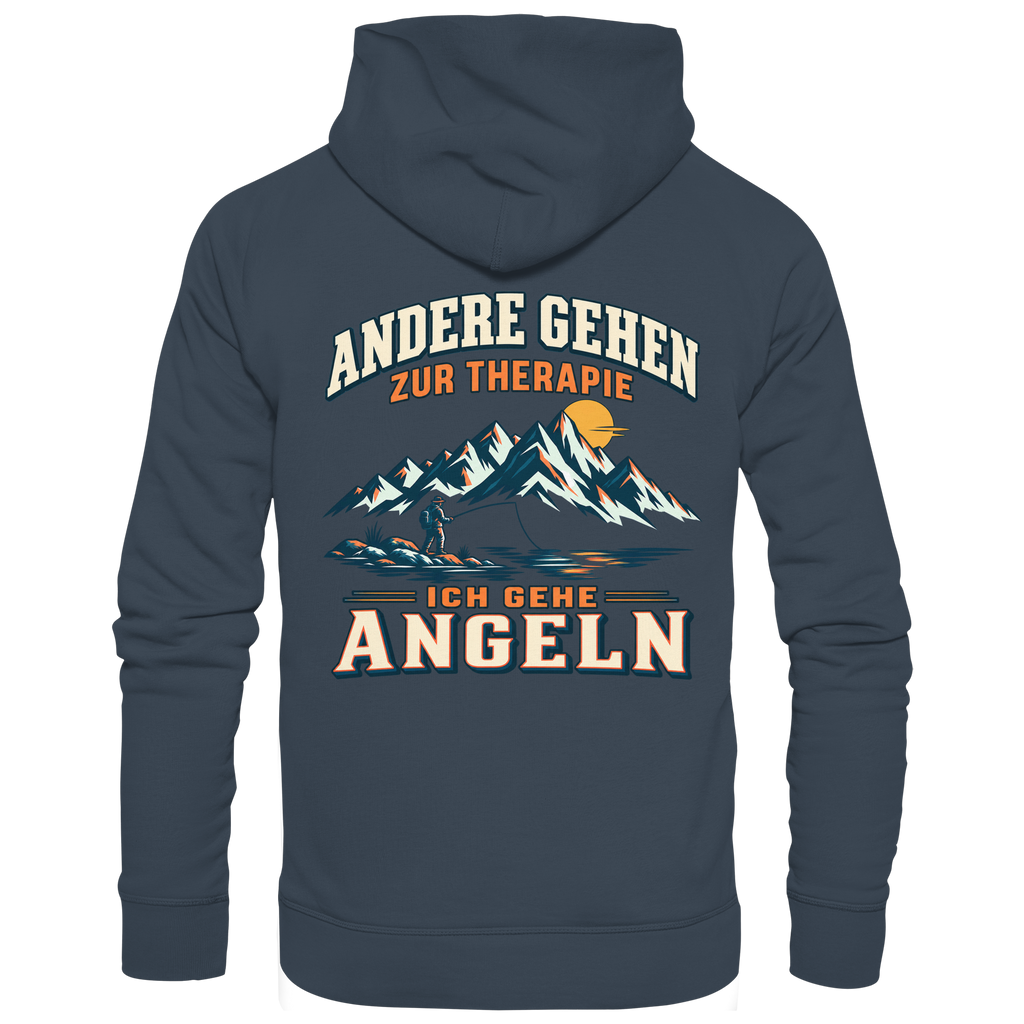 Therapie Angeln - Premium-Hoodie