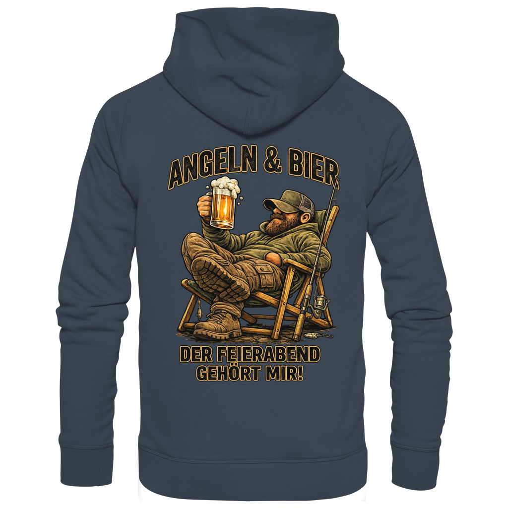 Angeln & Bier - Premium Hoodie