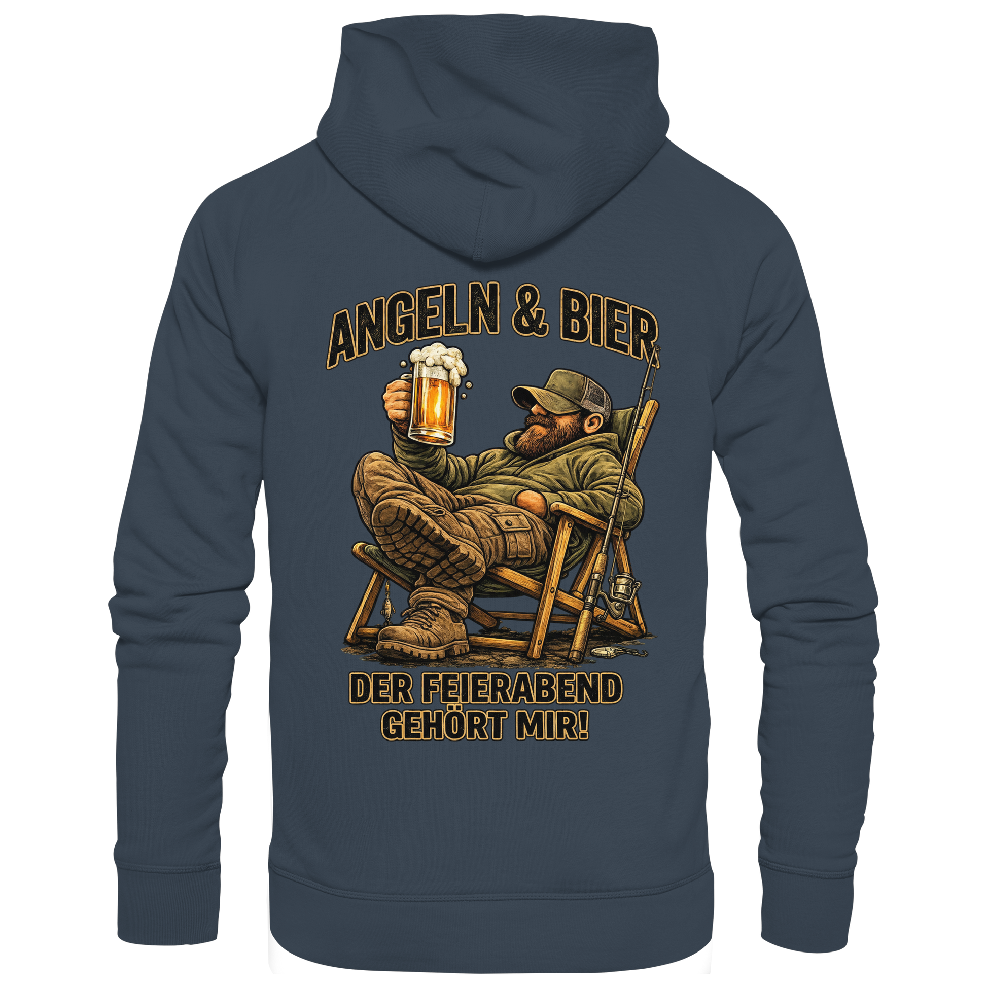 Angeln & Bier - Premium Hoodie