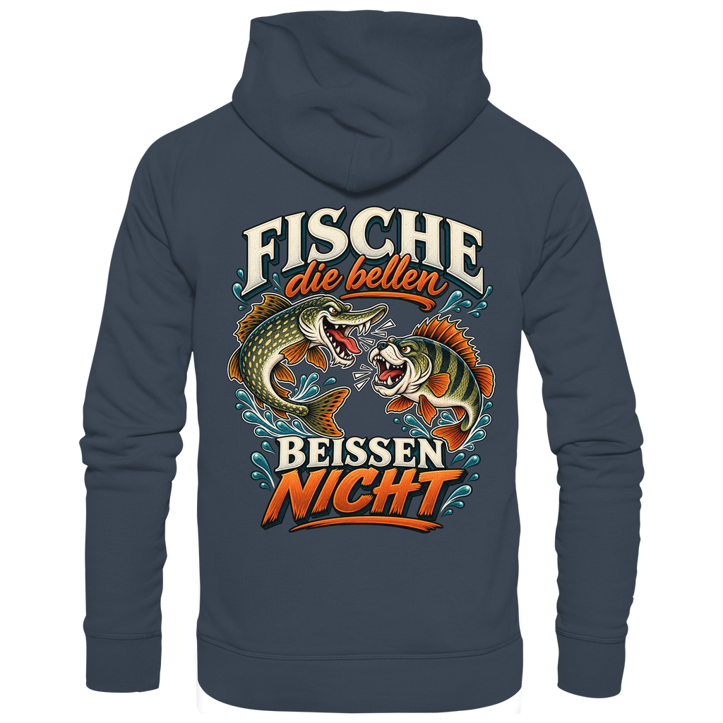 Fische die Bellen - Premium-Hoodie
