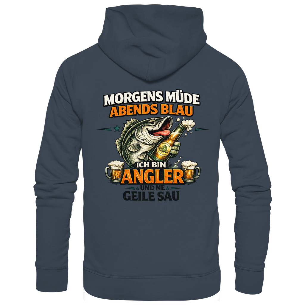 Morgens Müde - Premium Hoodie