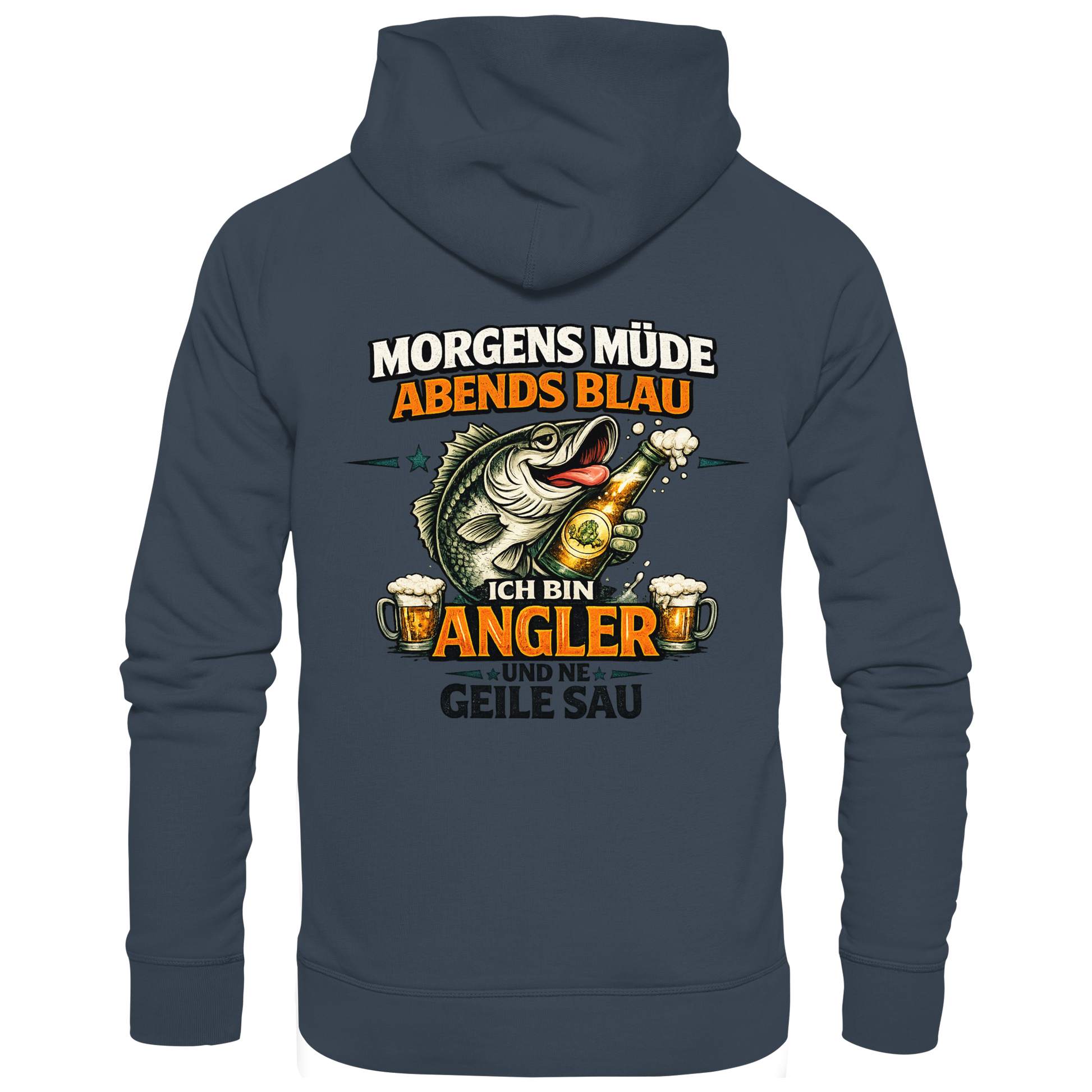 Morgens Müde - Premium Hoodie