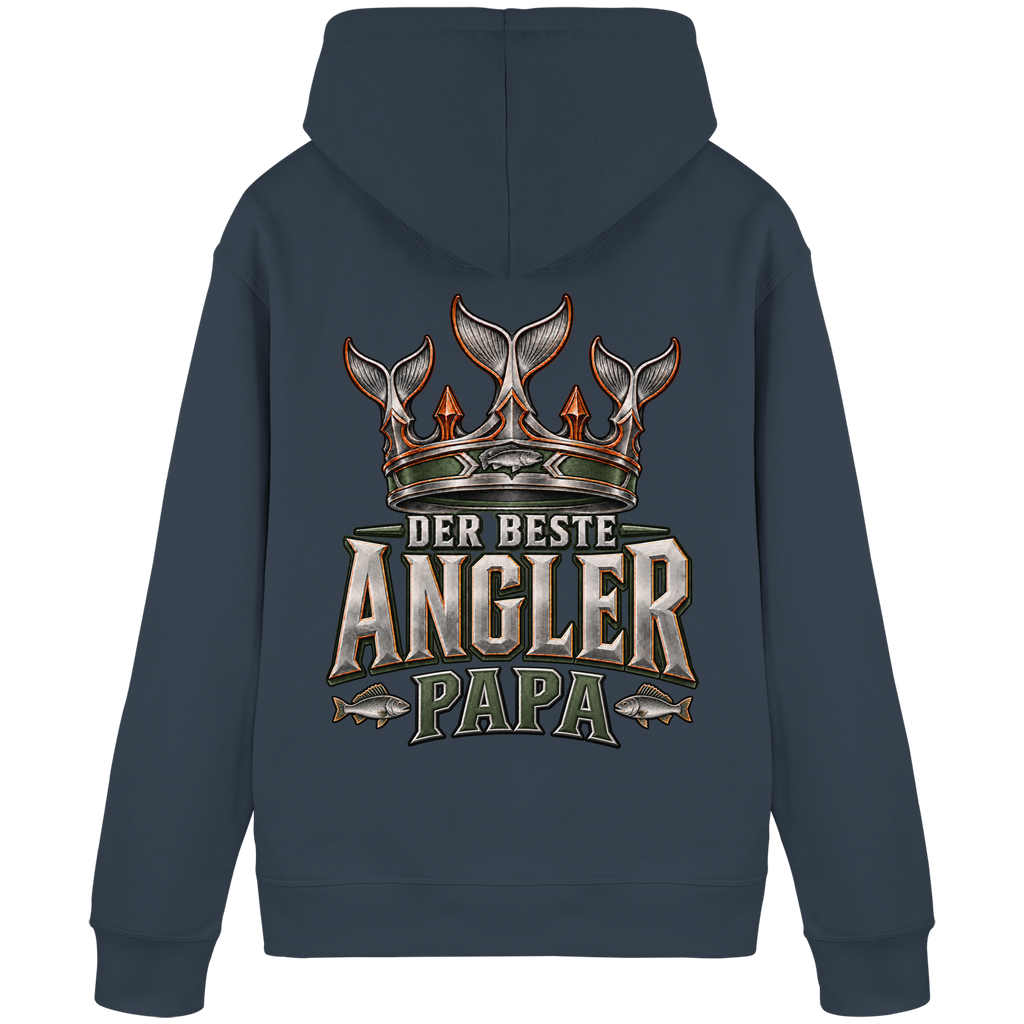 Der Beste Angler Papa - Premium-Hoodie